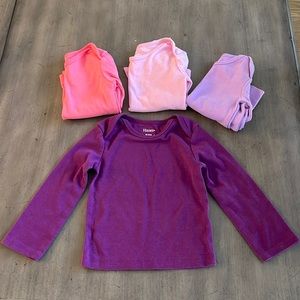 Toddler Hanes long sleeve tees